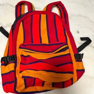 Hand made in Guatemala backpack
